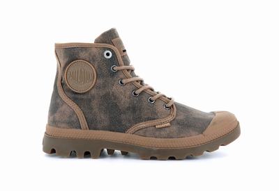 Botas Palladium PAMPA HI WAX Hombre Espresso | Ecuador-04627