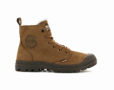 Botas Palladium PAMPA HI ZIP WL Hombre Mahogany | Ecuador-59428