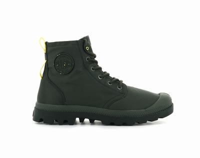 Botas Palladium PAMPA RECYCLE WATERPROOF+ 2 Hombre Verde Oliva | Ecuador-23507