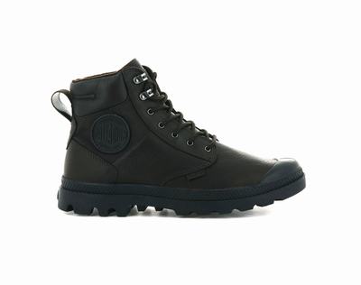 Botas Palladium PAMPA SHIELD WP+ LTH Mujer Marrones Oscuro | Ecuador-89432