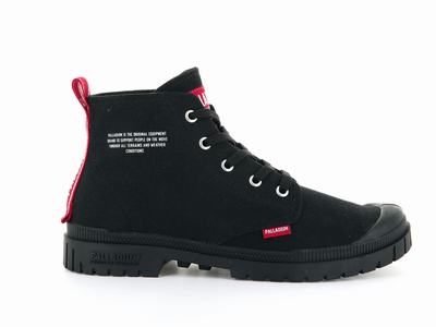 Botas Palladium PAMPA SP20 DARE Mujer Negras | Ecuador-80274