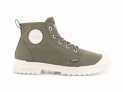 Botas Palladium PAMPA SP20 HI CANVAS Hombre Verde | Ecuador-35620