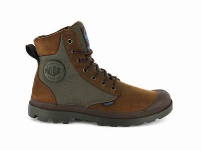 Botas Palladium PAMPA SPORT CUFF WPN Hombre Marrones | Ecuador-23405