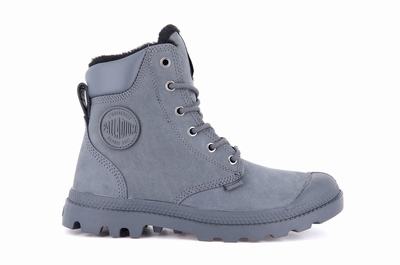 Botas Palladium PAMPA SPORT CUFF WPS Hombre Gris Oscuro | Ecuador-34079