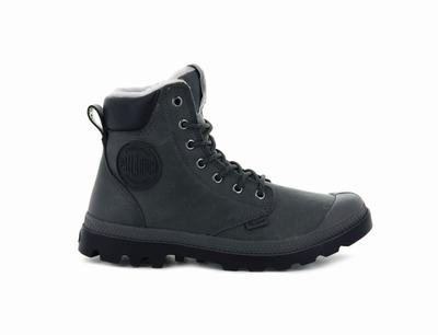 Botas Palladium PAMPA SPORT CUFF WPS Hombre Gris Oscuro | Ecuador-67018