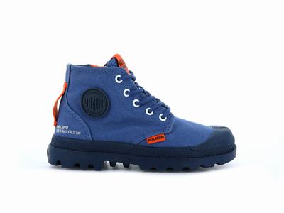 Botas Palladium PAMPA SUPPLY Niños Azul Marino | Ecuador-40987