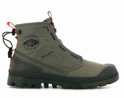 Botas Palladium PAMPA TRAVEL LITE Hombre Verde | Ecuador-40975