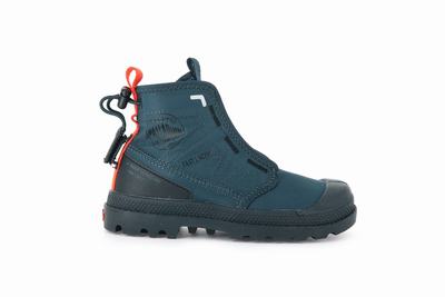 Botas Palladium PAMPA TRAVEL Niños Indigo | Ecuador-93021