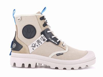 Botas Palladium PAMPA WITCH QUEEN X DESTINY Mujer Dune | Ecuador-82036