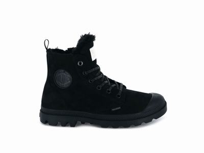 Botas De Invierno Palladium PAMPA HI ZIP WL Mujer Negras | Ecuador-86913