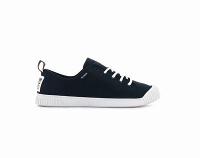 Zapatillas Palladium EASY LACE CANVAS Mujer Indigo | Ecuador-21476