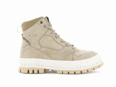 Zapatillas Palladium PALLASHOCK HI SNK Mujer Stucco | Ecuador-08256