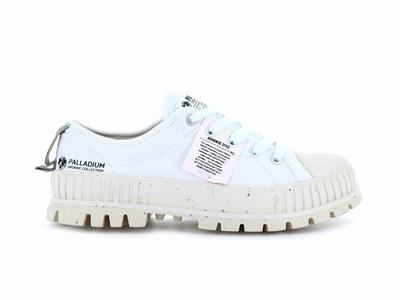 Zapatillas Palladium PALLASHOCK LO ORGANIC Hombre Blancas | Ecuador-36459