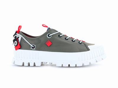 Zapatillas Palladium PALLASHOCK LO TICKET TO EARTH Hombre Verde | Ecuador-87163