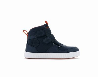 Zapatillas Palladium PALLASTREET MID ST Niños Indigo | Ecuador-49120