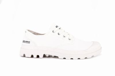 Zapatillas Palladium PAMPA OXFORD ORGANIC II Mujer Blancas | Ecuador-06839