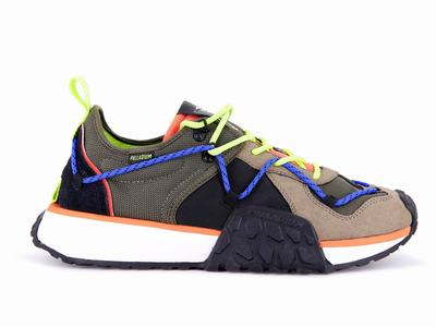 Zapatillas Palladium TROOP RUNNER LACE IT Hombre Verde Oliva | Ecuador-08257