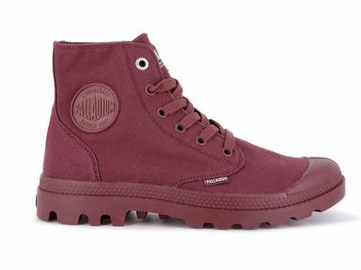 Zapatos Altas Palladium MONO CHROME Hombre Rojas | Ecuador-39765