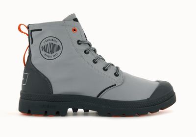 Zapatos Altas Palladium PALLAFIN RECYCLE Hombre Gris Oscuro | Ecuador-61549