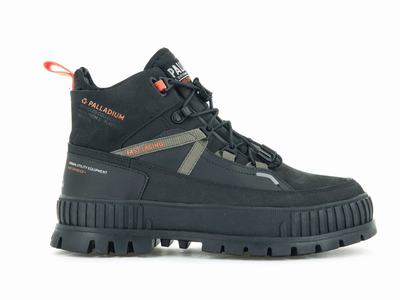 Zapatos Altas Palladium PALLASHOCK TRAVEL WP+ Hombre Negras | Ecuador-92043