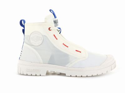 Zapatos Altas Palladium SP20 HI SPORT Mujer Blancas | Ecuador-09428